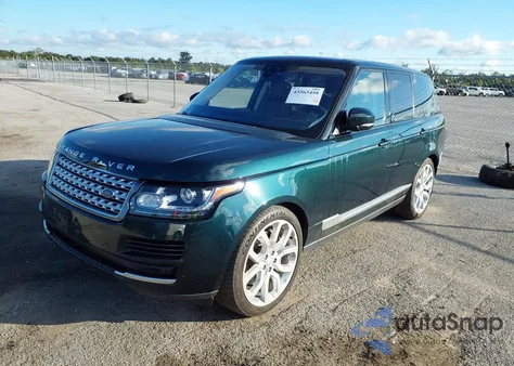 2017 Land Rover Range Rover 3.0L V6 Supercharged Hse from USA, damaged, VIN SALGS2FV6HA328271